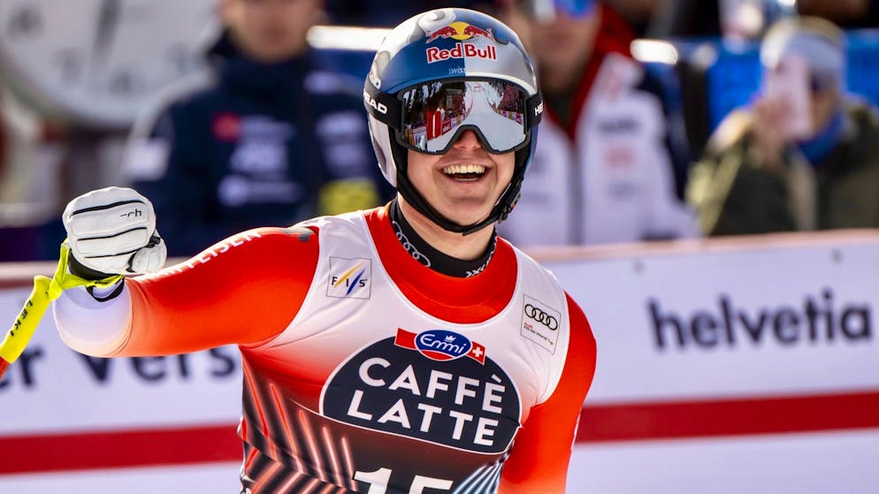 Franjo von Allmen. «J’essaye de ne pas trop laisser cette pression m'atteindre»