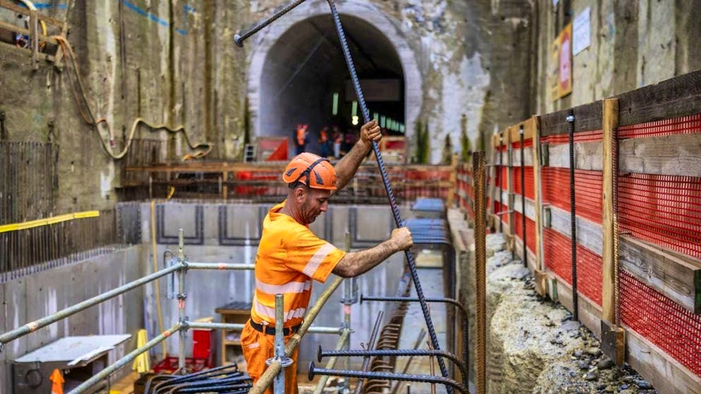 The outlook for Swiss construction companies has brightened again. (symbolic image)