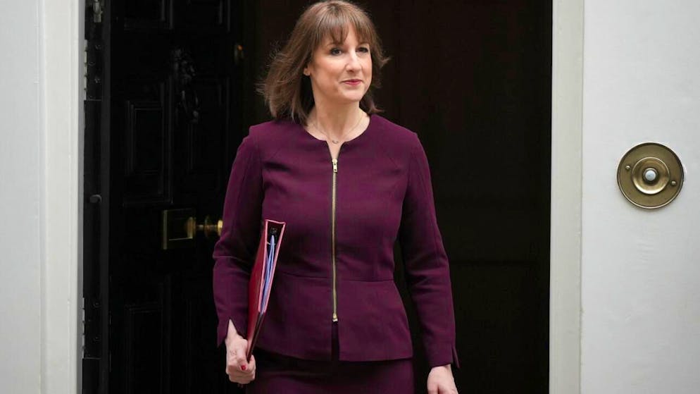 ARCHIV - Die britische Finanzministerin Rachel Reeves. Foto: Alastair Grant/AP/dpa/Archivbild