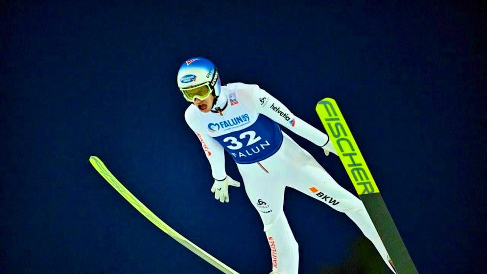 Gregor Deschwanden finishes the World Cup in Falun in 10th place