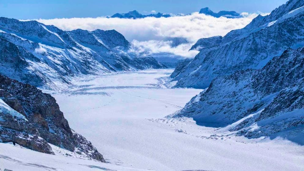 Avalanches help glaciers to survive - at least temporarily. (archive picture)