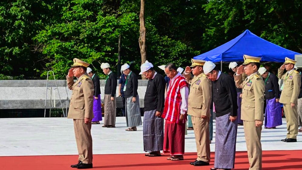 Les militaires au pouvoir en Birmanie ont augmenté les bombardements pour pouvoir mener les élections dans davantage de territoires (archives).