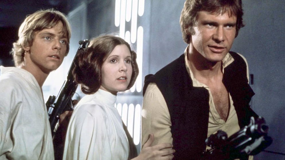 Der erste «Star Wars»-Film kam im Jahr 1977 heraus und heisst «Star Wars: Episode IV – Eine neue Hoffnung».