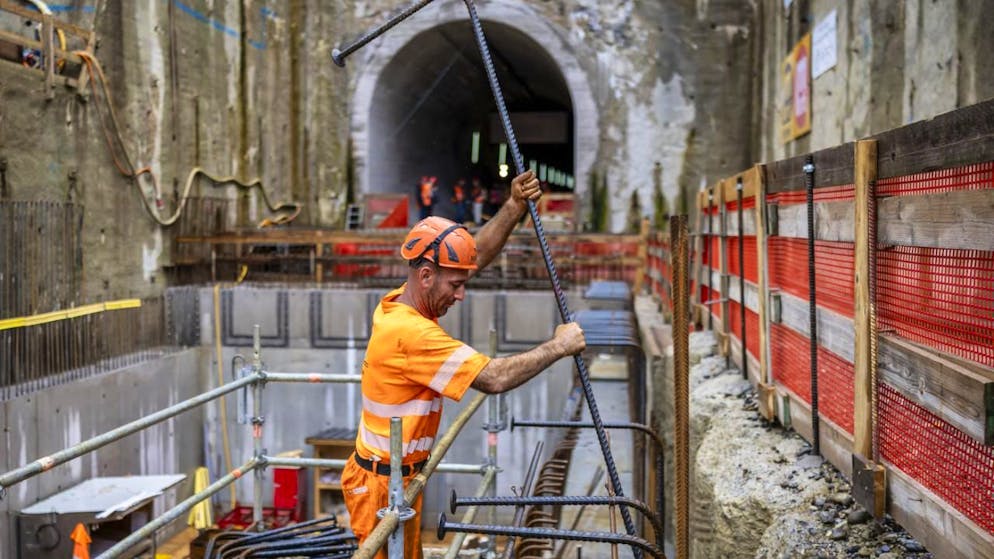 Die Aussichten für Schweizer Baufirmen haben sich wieder aufgehellt. (Symbolbild)