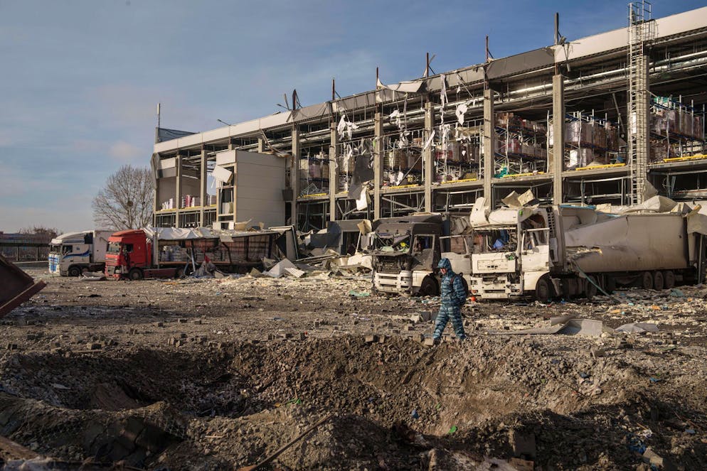 Mit jedem Kriegstag werden die Schäden und Opferzahlen in der Ukraine grösser.