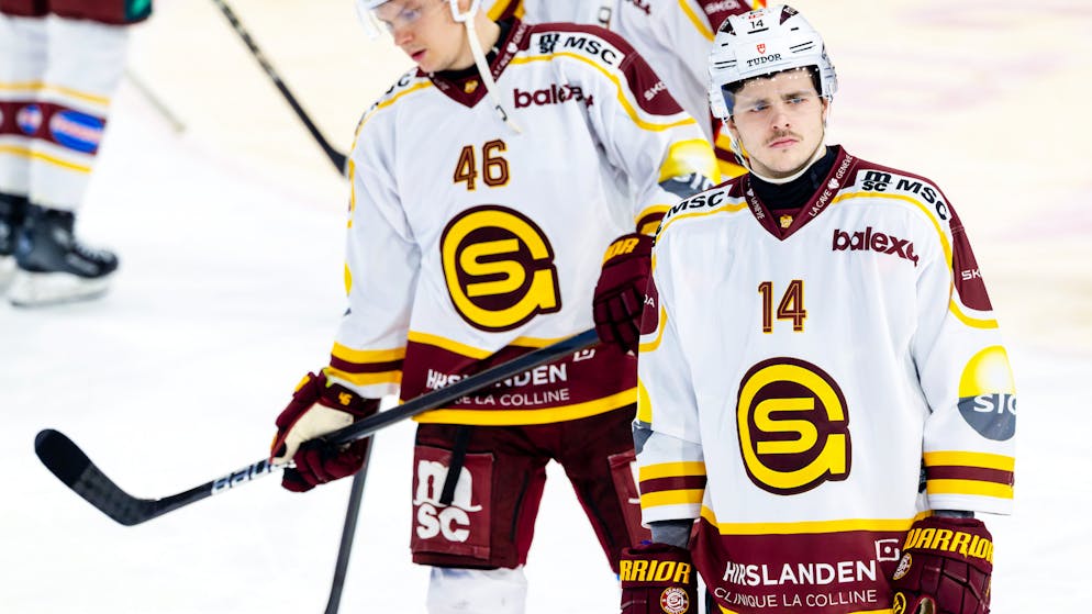 La déception des joueurs de Zoug.