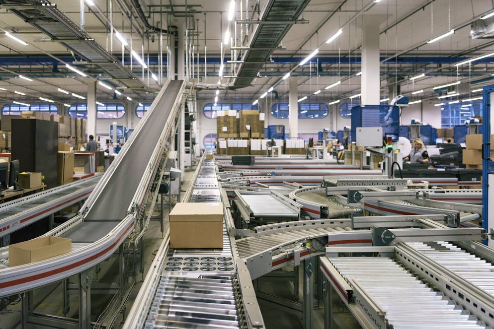 An Black Friday herrscht im Logistikzentrum des Onlinehändlers Brack in Willisau LU Hochbetrieb.