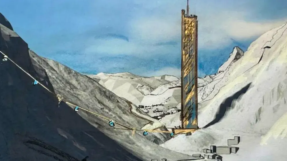 Hochhaus gegen Wohnungsnot?. Geplanter Wolkenkratzer «Lina Peak» spaltet Zermatt