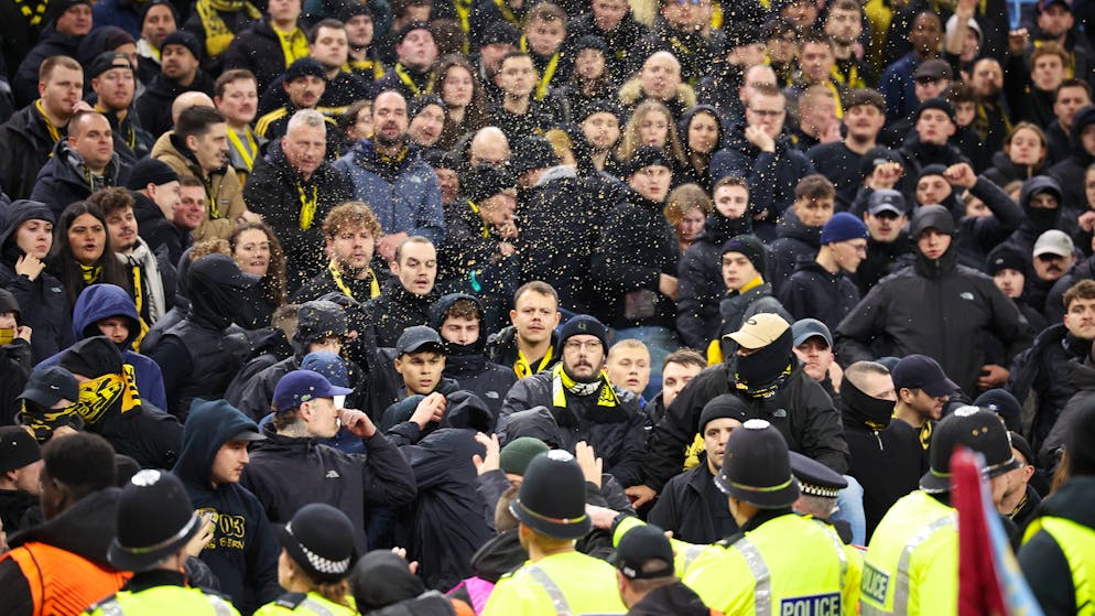 Europa League. Aston Villa sans pitié pour Young Boys, les fans bernois dérapent