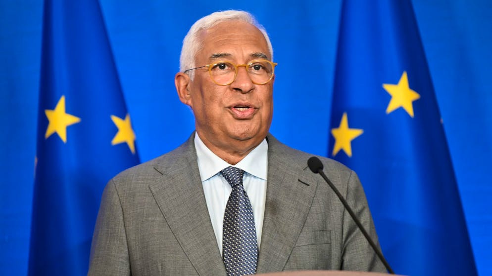 Die USA haben nicht über EU-Belange zu entscheiden, sagt EU-Ratspräsident Costa. (Archivbild)