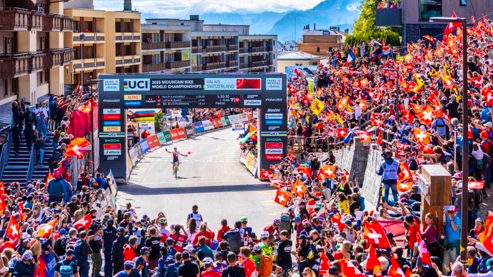 The Mountain Bike World Championships in Valais thrilled the crowds