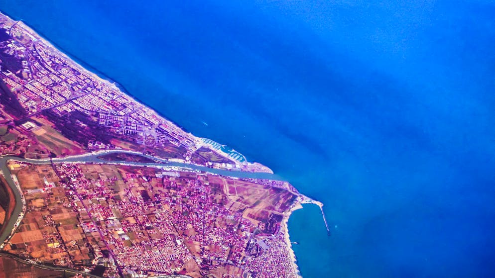 Isola Sacra, near Ostia.