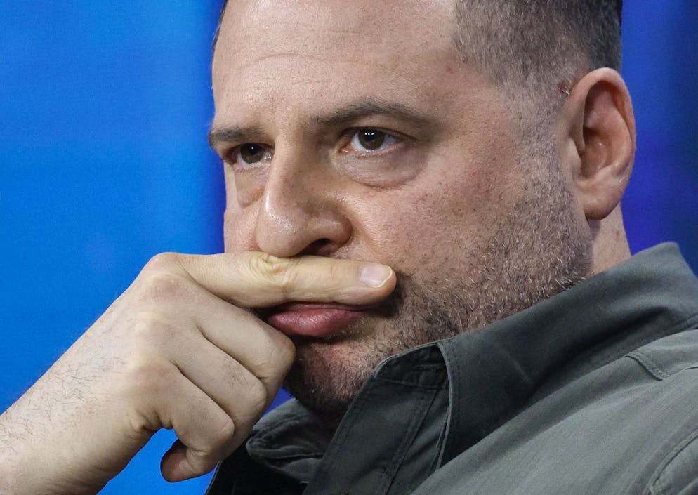 Andrij Jermak tritt ab. 