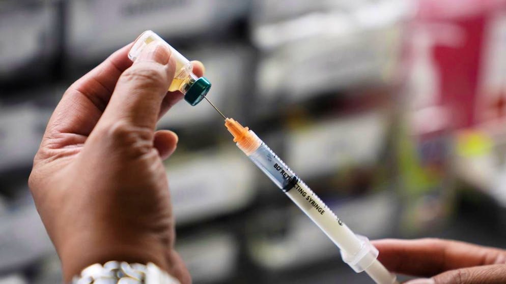 Le taux de couverture vaccinale contre la rougeole n'atteint pas les 95% nécessaires pour protéger les communautés (image d'illustration).