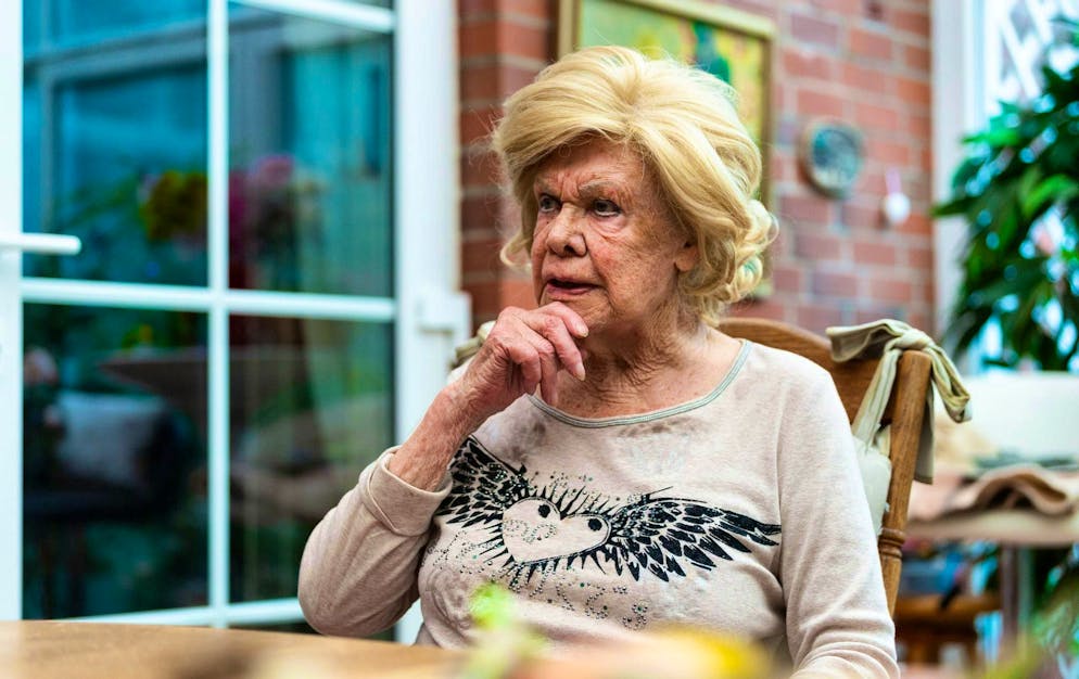 The actress, who lived in the Lüneburg Heath, can no longer see anything. (archive picture)