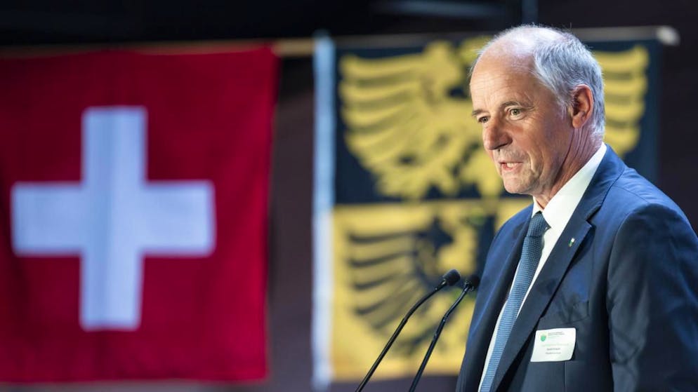 Jean-François Thuillard wurde am Donnerstagabend vom Parteitag der SVP Waadt, der in Chavannes-le-Chêne im nördlichen Waadtland stattfand, nominiert (Archiv).