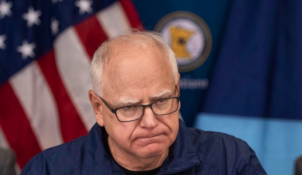 Der ehemalige Vizepräsidentschaftskandidat Tim Walz ist von Donald Trump beleidigt worden. (Archivbild)