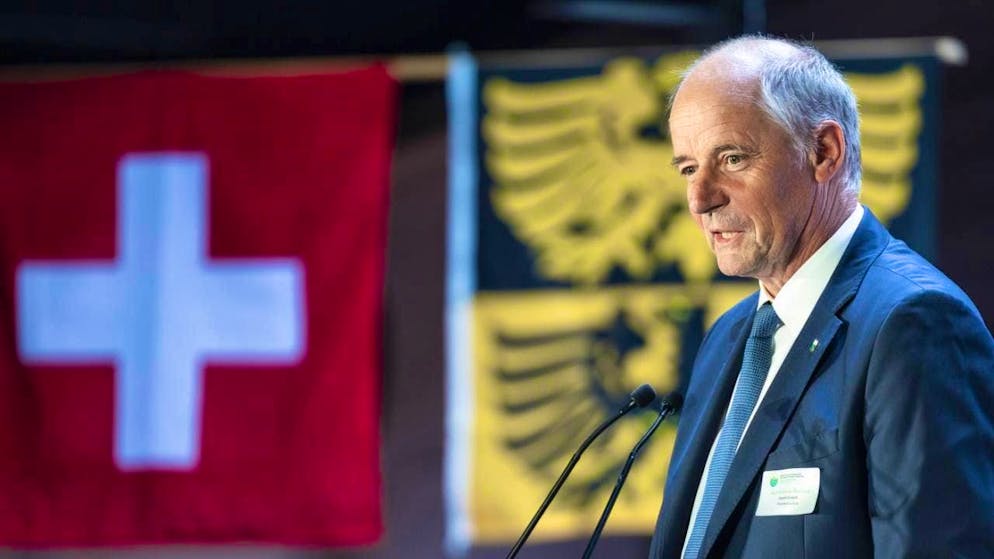 Jean-François Thuillard was nominated on Thursday evening by the SVP Vaud party conference, which took place in Chavannes-le-Chêne in the north of Vaud (archive).