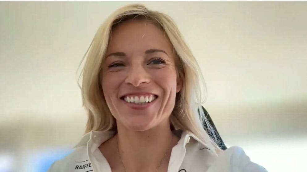 Knee operation imminent. Lara Gut-Behrami: 