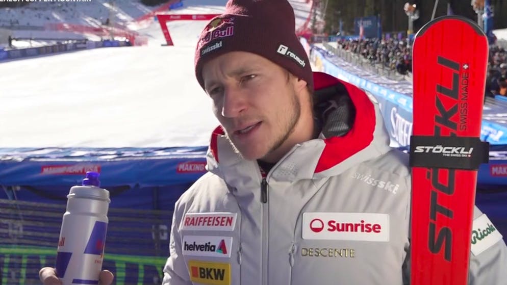 Bitter end to the giant slalom. Odermatt explains his slip-up: 