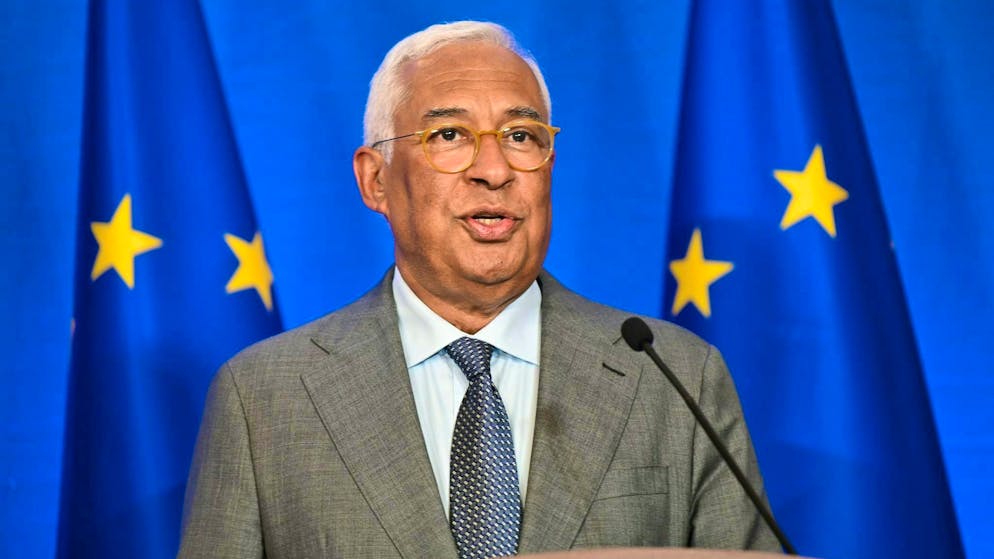 The USA does not have a say in EU matters, says EU Council President Costa. (archive picture)