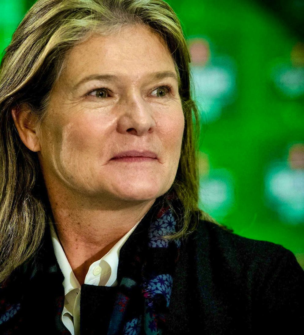 She is the woman who appears highest on the list of the richest individuals: Charlene Carvalho-Heineken.