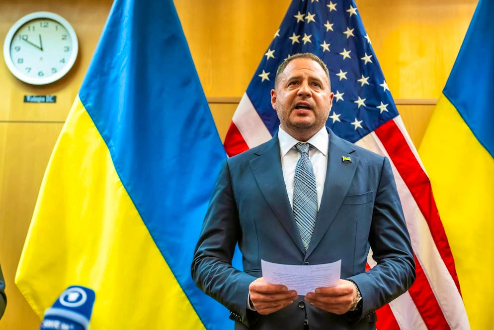 Selenskyj's office manager Andrij Jermak is the focus of the investigators. (archive picture)