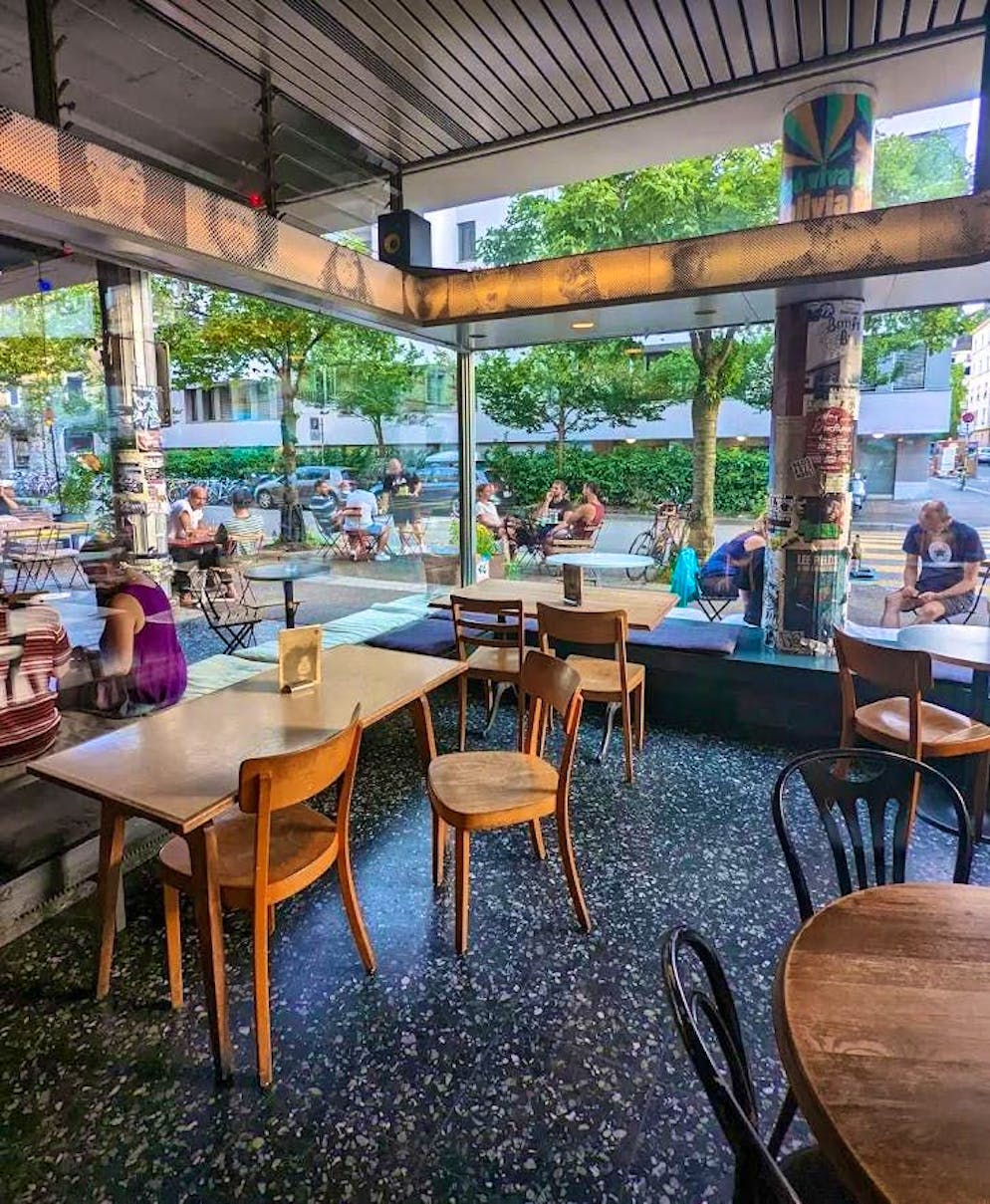 The "Enfant terrible" - here still at Zentralstrasse 156 in Zurich.