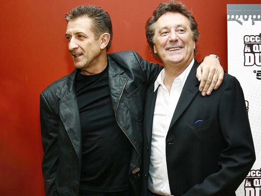 Ezio Greggio con Enzo Iacchetti