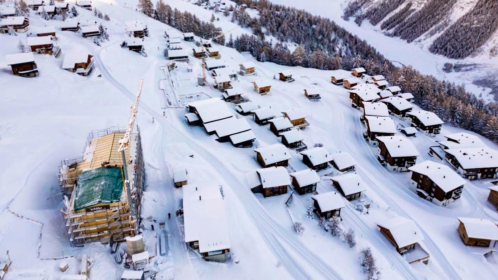 Un hôtel pour Noël. À Blatten, on attend les touristes de manière «prudemment optimiste»