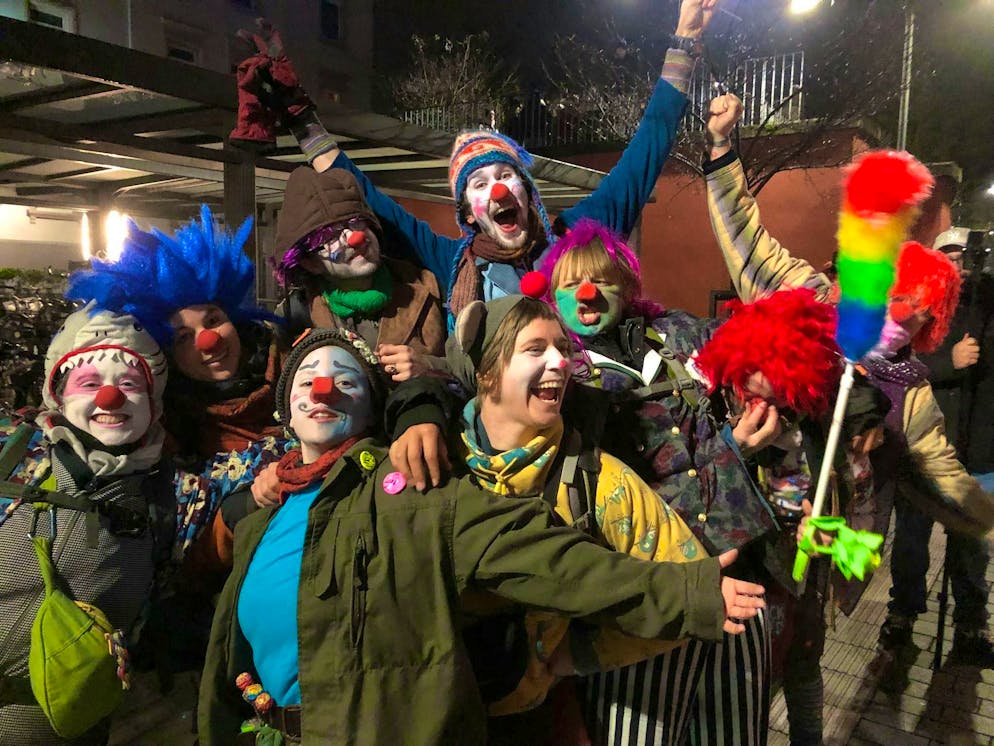 Blockades and demonstrations: mass protest against AfD youth begins - Gallery. Protesters also gathered at the train station.