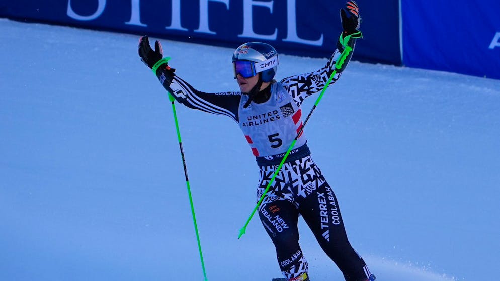 Alice Robinson gewinnt in Copper Mountain hoch überlegen.