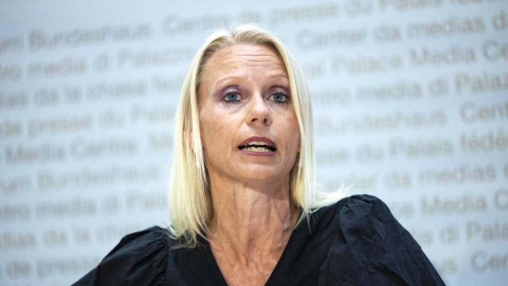 Die Parteipräsidentin Lilian Studer und ihre Kolleginnen und Kollegen von der EVP sagen einstimmig Nein zur Individualbesteuerung. (Archivbild)