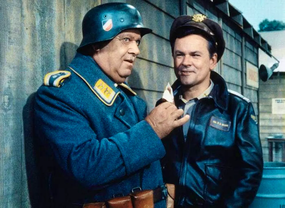 La morte violenta della star di «Una gabbia di eroi» Bob Crane (a destra) fece scalpore nell'estate del 1978.