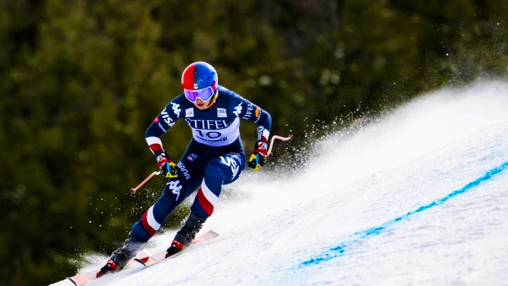 Unable to build on her successes this season: Lauren Macuga is out for a long time with a torn cruciate ligament