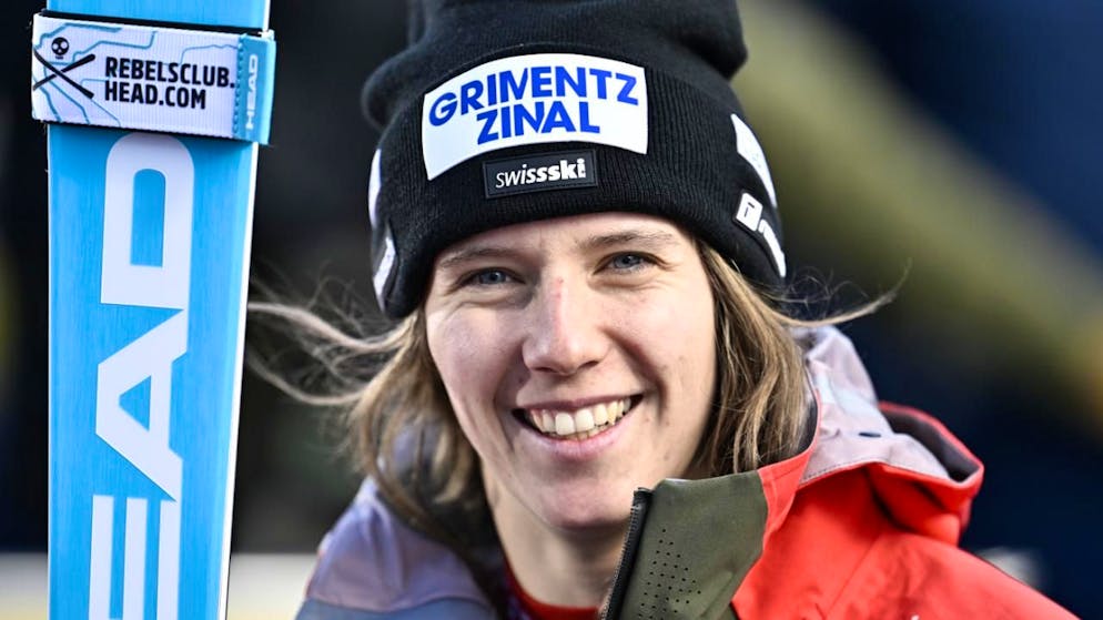 Camille Rast ist nach dem ersten Lauf des Riesenslaloms in Copper Mountain Zehnte