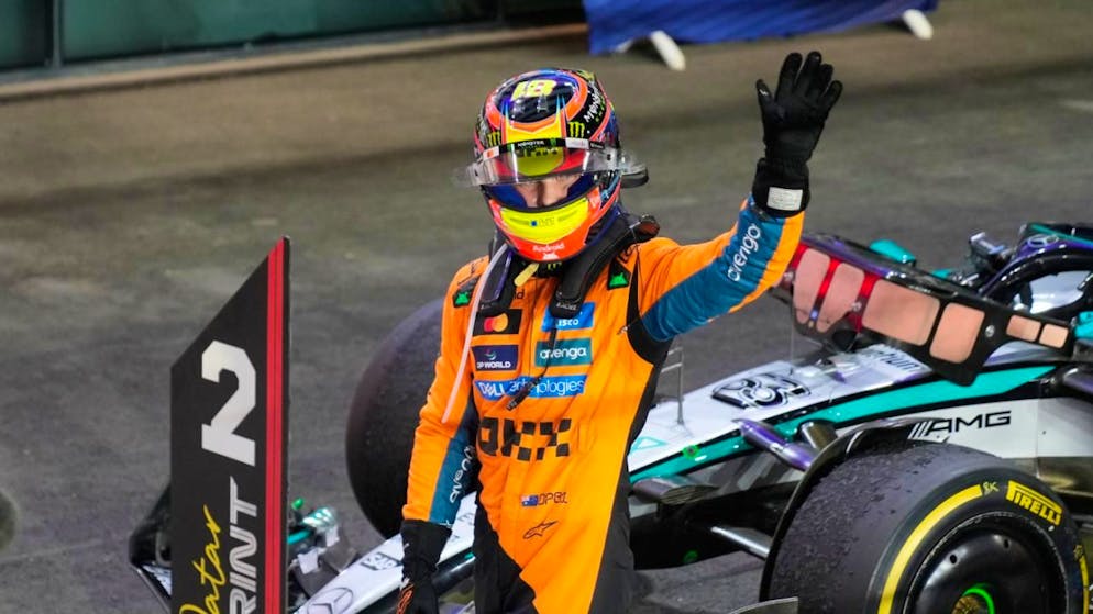 Oscar Piastri feiert Sprint-Sieg nach Titelkampfansage
