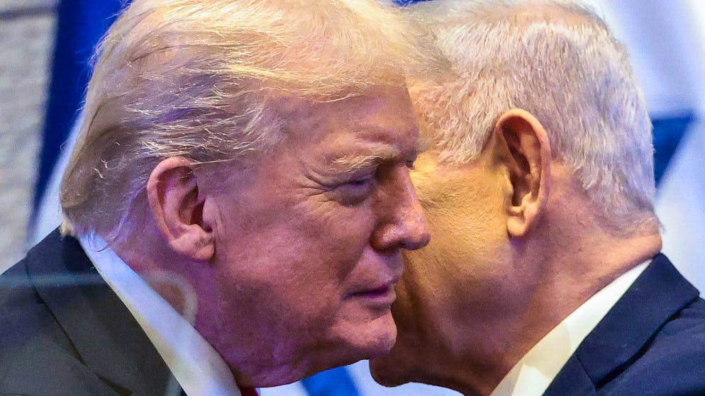 US-Präsident Donald Trump hat sich bereits zum siebten Mal mit Israels Ministerpräsident Benjamin Netanjahu getroffen. (Archivbild)