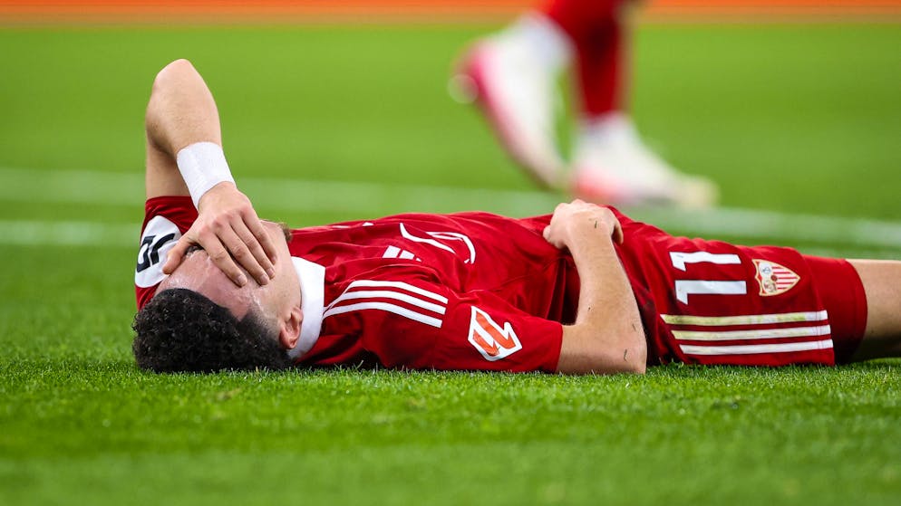 Ruben Vargas s'est blessé lors de la précédente défaite du FC Séville.