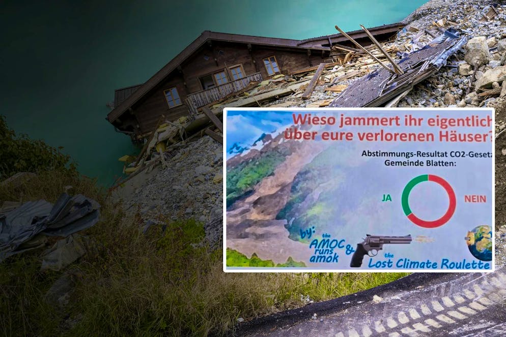 I residenti di Blatten hanno ricevuto una lettera anonima