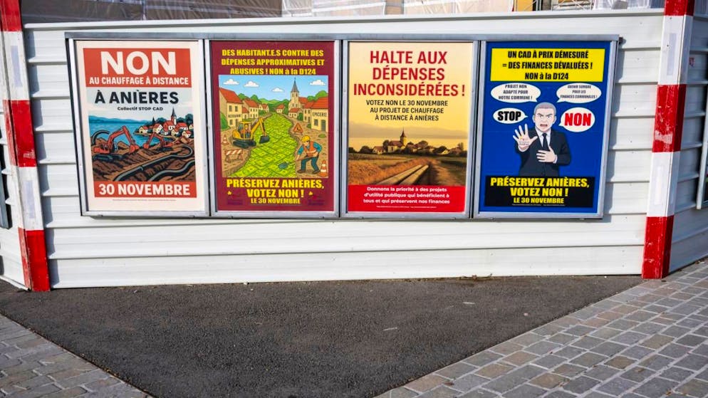 Anières a dit non au projet de chauffage à distance alimenté par l'eau du lac.