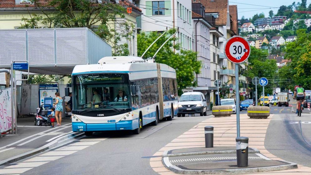 Les villes de Zurich et de Winterthour ne pourront pas étendre les zones à 30 km/h à leurs axes principaux, comme elles en avaient l'attention (archives).