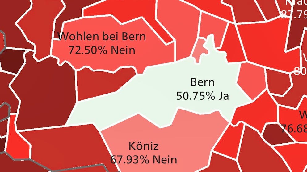 In Bern gab es ein knappes Ja.