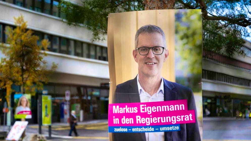 According to the interim results, the Basel-Landschaft FDP candidate Markus Eigenmann is ahead in the election to replace him on the cantonal government council. (archive picture)