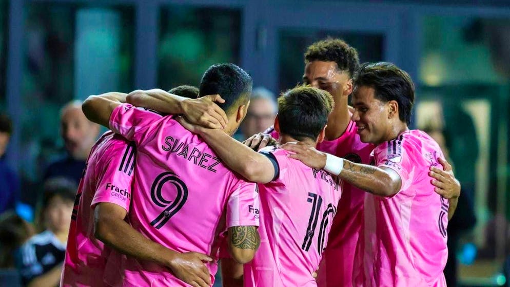 About to crown his time in the USA: Lionel Messi with Inter Miami