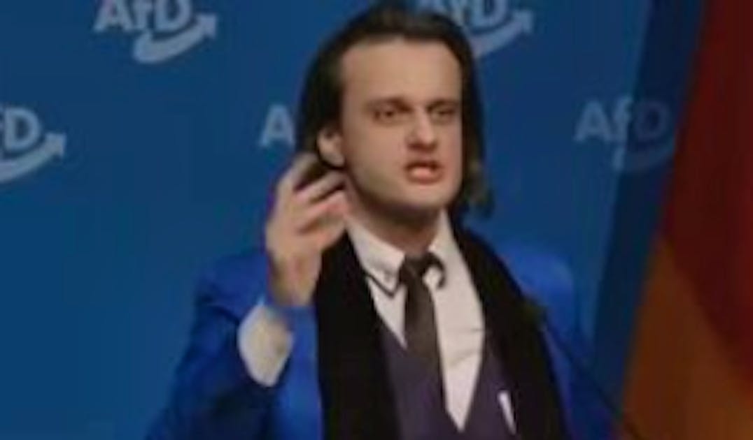 Der Auftritt dieses Mannes irritiert sogar die Nachwuchs-AfD
