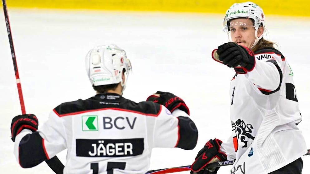 Sami Niku is formative for the victorious Lausanne with three scoring points