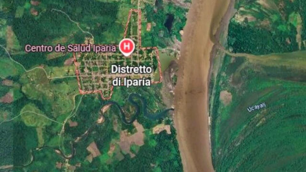 La regione di Iparia in un'immagine tratta da Google Maps.