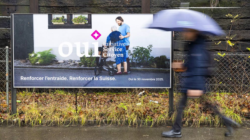 Zweithöchste Niederlage in 25 Jahren: Die Service-Citoyen-Initiative wurde mit 84,1 Prozent Nein-Anteil deutlich abgelehnt. (Archivbild)