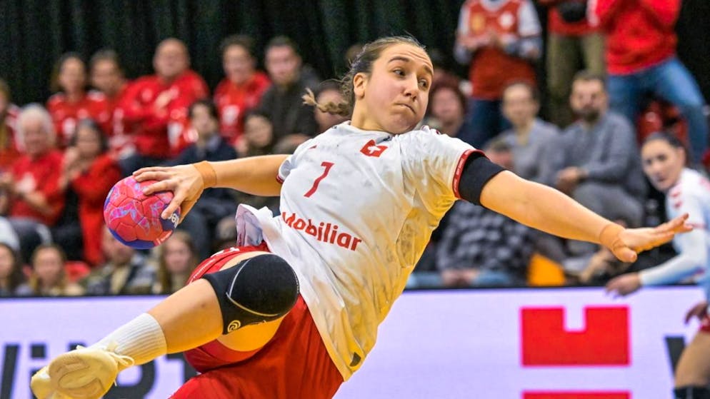 Tabea Schmid traf gegen Ungarn zwölfmal